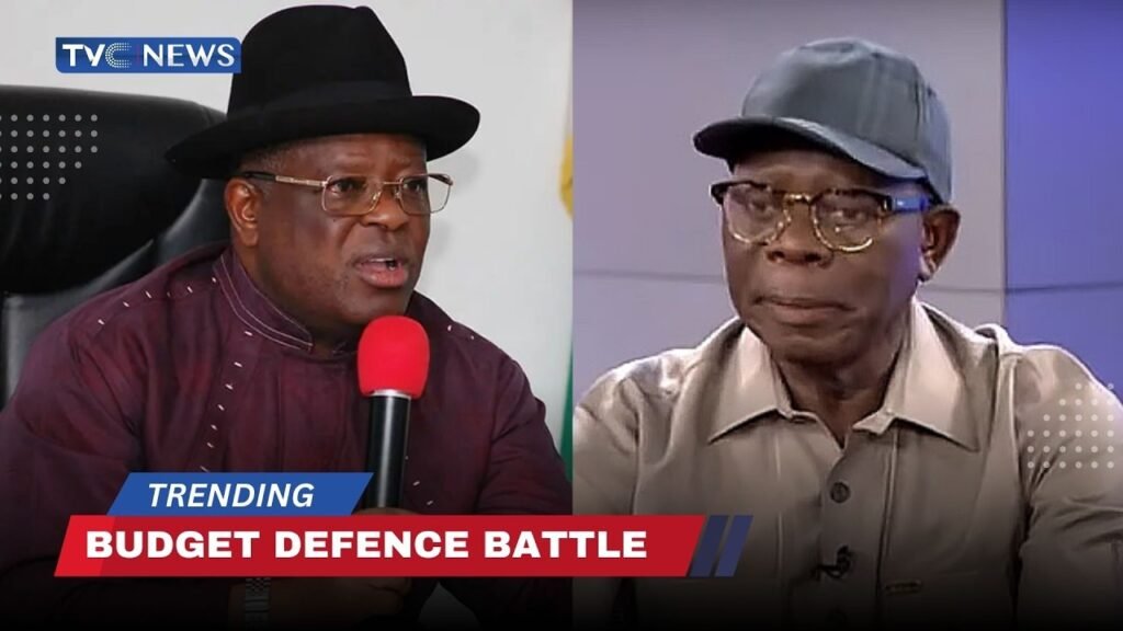 Budget Defence: You Need to Take It Easy on Me –  Umahi Tells Oshiomhole