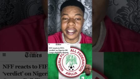 Breaking news NNF release official statement #nigeria #drcongo #fifa Breaking news NNF release official statement #nigeria #drcongo #fifa