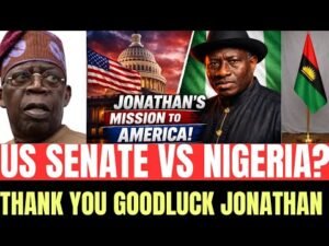 US Senate vs Nigeria: Goodluck Jonathan Breaks Silence on This Emergency Meeting US Senate vs Nigeria: Goodluck Jonathan Breaks Silence on This Emergency Meeting