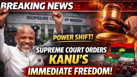 BREAKING NEWS‼️ POWER SHIFT as Supreme Court ORDERS Kanu’s IMMEDIATE FREEDOM
