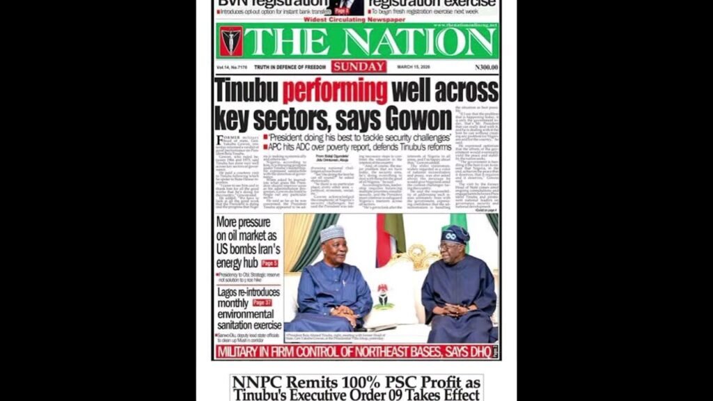 15th March 2026 Nigerian Newspaper Headlines #news #rayken #latestnews #viral #reels #fyp #nigeria
