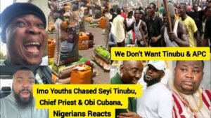 Imo Youths Attack Seyi Tinubu, Chief priest, Obi Cubana In Imo Rally
