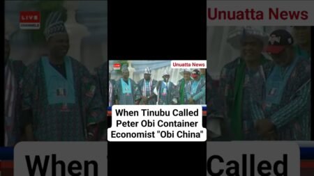 When Tinubu Called Peter Obi “Container Economist” “Obi China” #fyp #news #nigeria