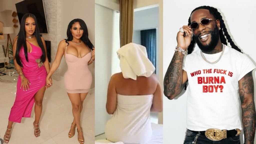 Two America Baddie expose Nigeria Star Burna boy in a Video
