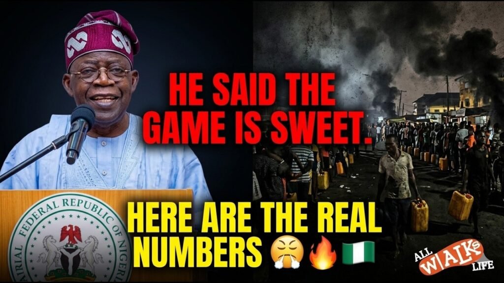 Nigeria News Today: Tinubu Said ‘The Game Is Sweet When You’re Winning’ — So Who Exactly Is Winning?