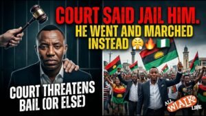 Nigeria News Today:Court Said Jail Him Monday  He Marched In Aba On Friday. Nobody Can Stop This Man