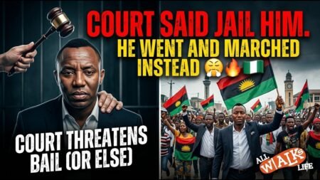 Nigeria News Today:Court Said Jail Him Monday  He Marched In Aba On Friday. Nobody Can Stop This Man