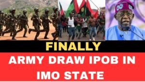 Nigerian S0ld!ers draw IPOB in Imo state (SHOCKING)