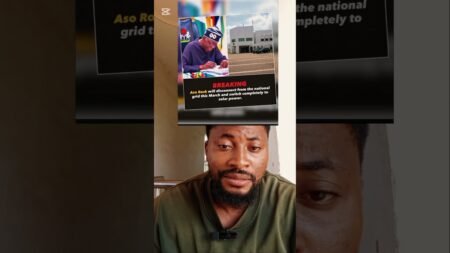 Aso Rock disconnecting from national grid #nigeria #viral #nigerianews @Verydarkblackman #videos
