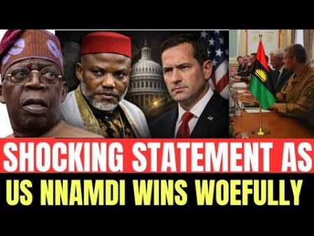 Breaking: US Statement on Nnamdi Kanu Tears Nigeria Apart”(UNBELIEVABLE)