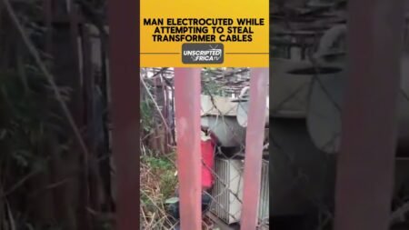 Man electr**uted while attempting to ste*l transformer cables. #nigeria #news #trending