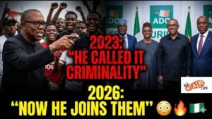 Nigeria News Today: Peter Obi Called Them Criminals. Now He Works With Them. Why? Nigeria News Today: Peter Obi Called Them Criminals. Now He Works With Them. Why?