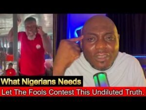 Only A Fool Will Argue This Fact While Suffering In Nigeria