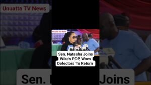 Sen. Natasha Joins Wike’s PDP, Woes Defectors To Return #fyp #news #nigeria