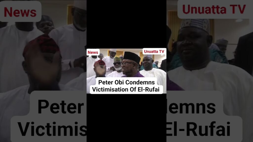 Peter Obi Condemns Victimisation Of El-Rufai #fyp #news #nigeria Peter Obi Condemns Victimisation Of El-Rufai #fyp #news #nigeria