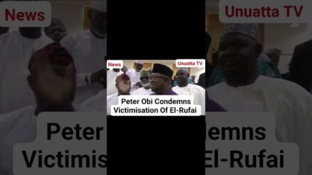 Peter Obi Condemns Victimisation Of El-Rufai #fyp #news #nigeria Peter Obi Condemns Victimisation Of El-Rufai #fyp #news #nigeria