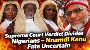 OUTRAGE‼️ Supreme Court Verdict Divides Nigerians — Nnamdi Kanu Fate Uncertain OUTRAGE‼️ Supreme Court Verdict Divides Nigerians — Nnamdi Kanu Fate Uncertain