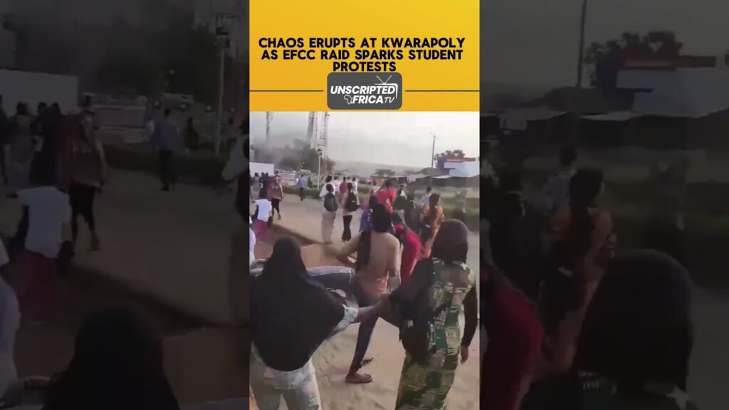 NEWS: CHAOS ERUPTS AT KWARAPOLY AS EFCC RAID SPARKS STUDENT- #nigeria #news #kwarastatepoly #kwara NEWS: CHAOS ERUPTS AT KWARAPOLY AS EFCC RAID SPARKS STUDENT- #nigeria #news #kwarastatepoly #kwara