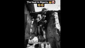 the heat in Nigeria #funny #nigeria #nigerianews #fyp #viral  #official.mario01