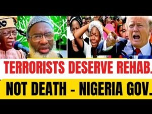 Breaking News: Bokøharam Deserve Rehabilitation Not Déath – Nigeria Government