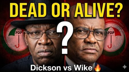Nigeria News Today: Dickson Says PDP Is Dead — Wike Says It’s Alive. Who’s Lying?