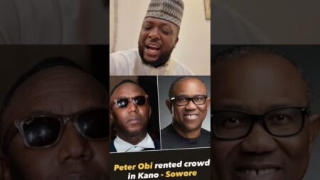 BREAKING NEWS: Peter Obi rented crowd in Kano, Sowore. BREAKING NEWS: Peter Obi rented crowd in Kano, Sowore.
