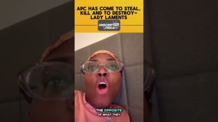 APC HAS COME TO STEAL, KILL AND TO DESTROY -LADY LAMENTS. #nigeria #news #trending #viral #apc APC HAS COME TO STEAL, KILL AND TO DESTROY -LADY LAMENTS. #nigeria #news #trending #viral #apc