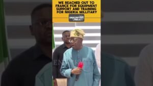 NEWS:WE REACHED OUT TO FRANCE FOR EQUIPMENT SUPPORT AND TRAINING FOR NIGERIA MILITARY #nigeria #news NEWS:WE REACHED OUT TO FRANCE FOR EQUIPMENT SUPPORT AND TRAINING FOR NIGERIA MILITARY #nigeria #news