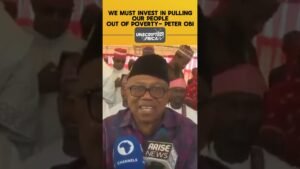 NEWS: WE MUST INVEST IN PULLING OUR PEOPLE OUT OF POVERTY- PETER OBI. #trending #news #nigeria NEWS: WE MUST INVEST IN PULLING OUR PEOPLE OUT OF POVERTY- PETER OBI. #trending #news #nigeria