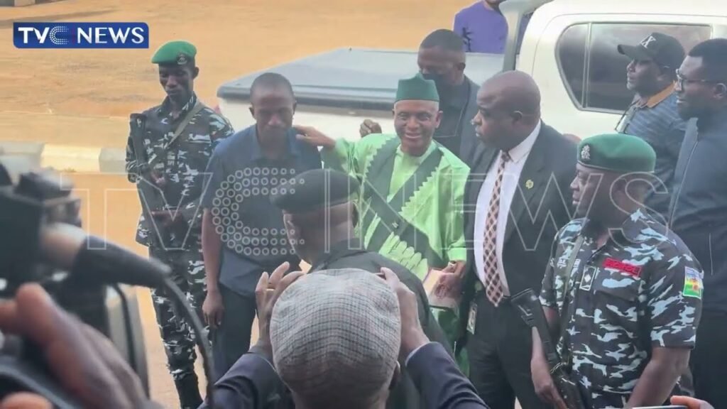 Exclusive: Moment El-Rufai Arrived Court For Trial In Kaduna Exclusive: Moment El-Rufai Arrived Court For Trial In Kaduna