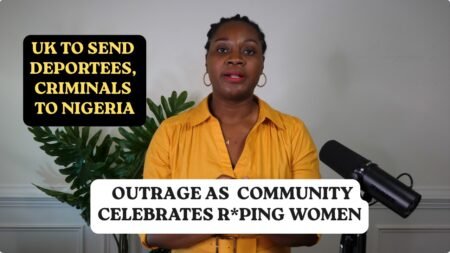 Outrage As Nigerian Community Celebrates R*ping Women; UK To Send Deportees, Criminals To Nigeria
