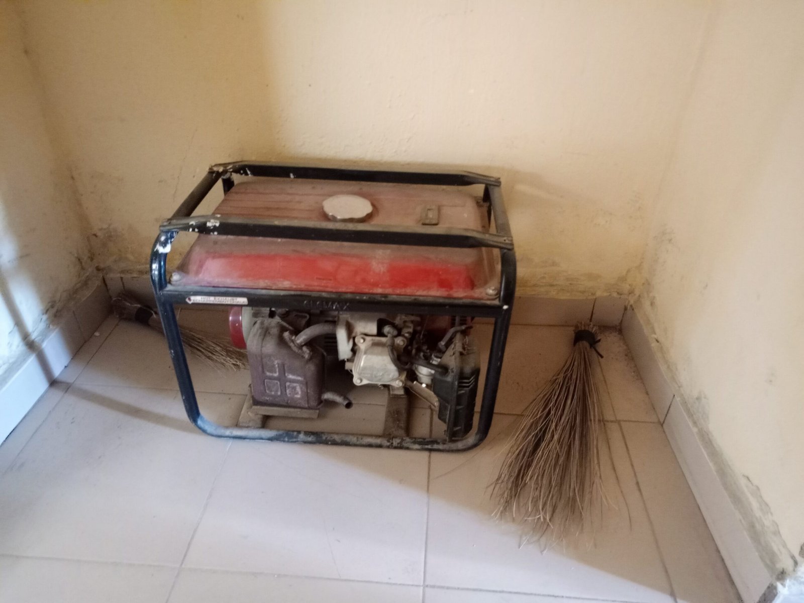 A small generator used to power laboratory services at Dansarai and Dayi PHC. (PHOTO CREDIT: Ogalah Dunamis)