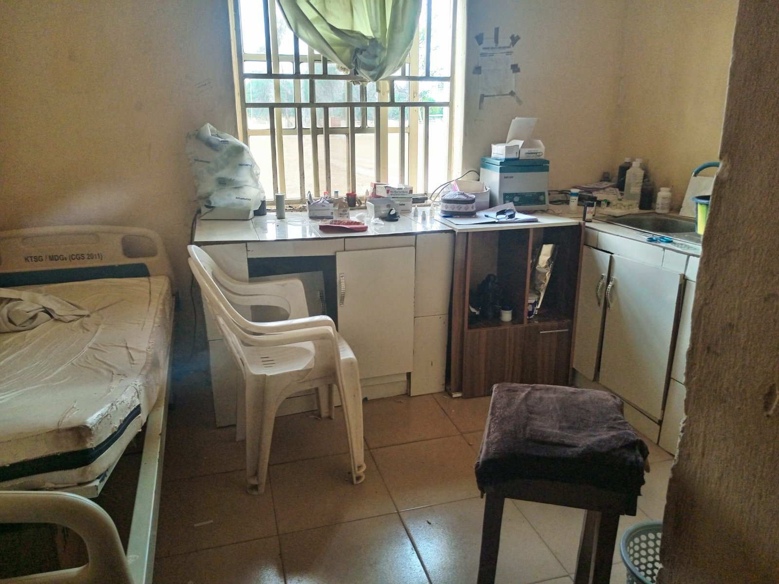 The laboratory unit at Dansarai PHC. (PHOTO CREDIT: Ogalah Dunamis)