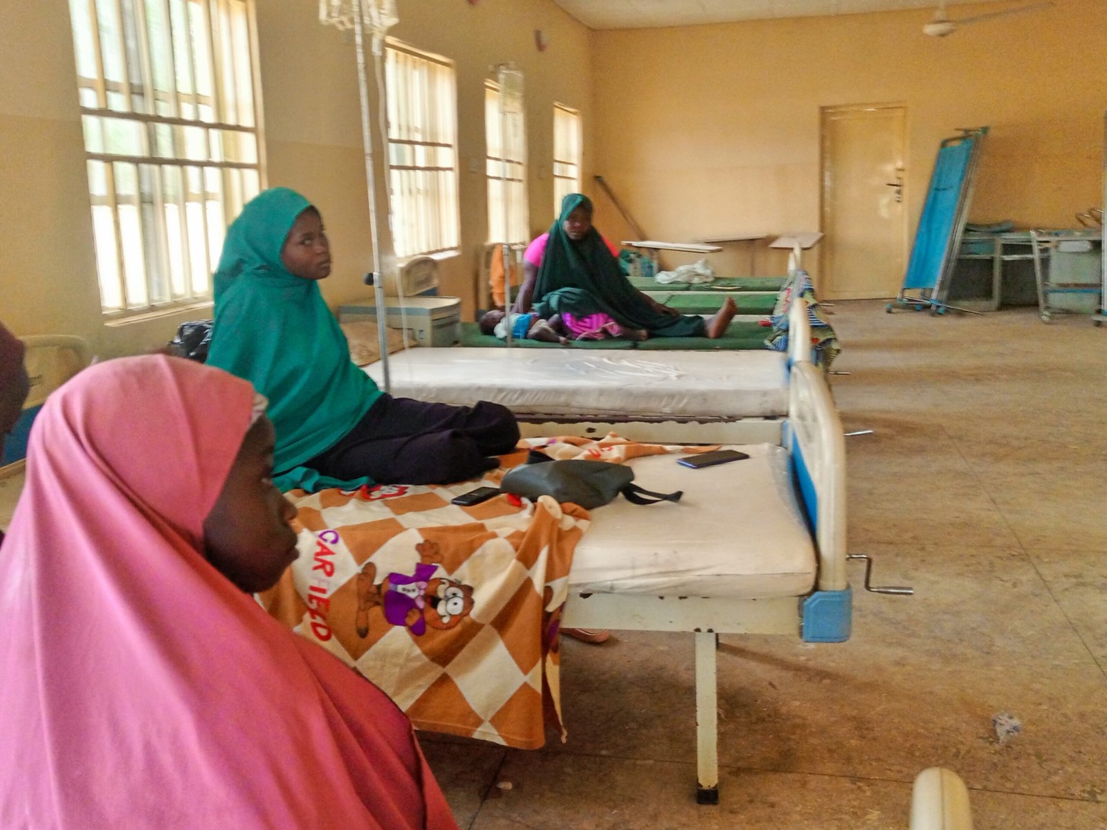 Patients admitted at Dansarai PHC