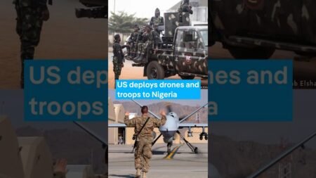 US deploys drones alongside troops to Nigeria