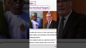 UK, Nigeria Sign Deal to Fast-Track Deportation of Illegal Migrants