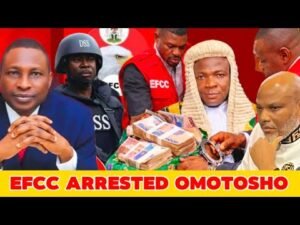 EFCC ARREST JAMES OMOTOSHO #EFCC#NigeriaNews#BreakingNews#DSS#JusticeOmotosho