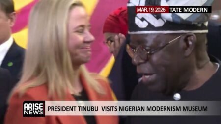 PRESIDENT TINUBU VISITS NIGERIAN MODERNISM MUSEUM