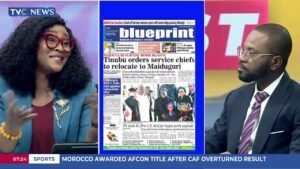 TVC Newspaper Review: Tinubu Orders Service Chiefs To Relocate To Maiduguri