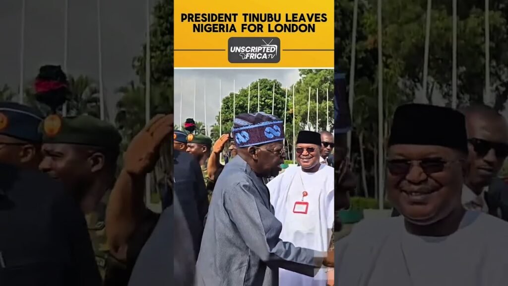 President Tinubu leaves Nigeria for London #politics #newsoftheday #trending #news President Tinubu leaves Nigeria for London #politics #newsoftheday #trending #news