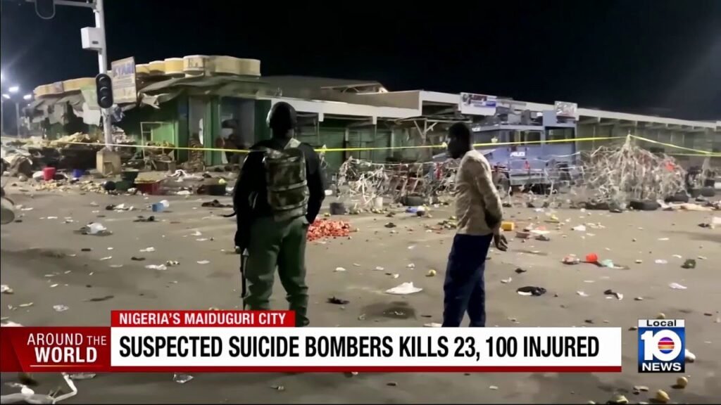 23 killed in suspected suicide bombings in Nigeria 23 killed in suspected suicide bombings in Nigeria