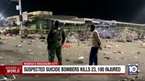 23 killed in suspected suicide bombings in Nigeria 23 killed in suspected suicide bombings in Nigeria
