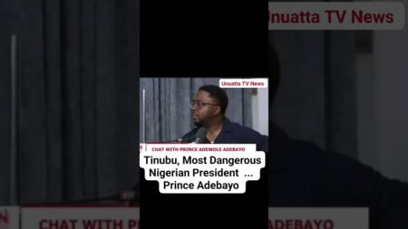 Tinubu, Most Dangerous Nigerian President  …Prince Adebayo #fyp #news #nigeria