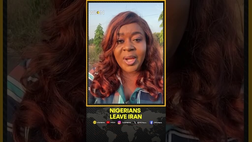 Nigeria Begins Evacuation Of Citizens From Iran | WION SHORTS