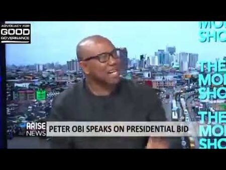 Watch Peter Obi Explain How He Will Secure Nigeria.