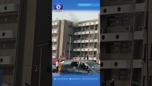 Fire Guts Section Of Head Of Civil Service Of The Federation’s Office