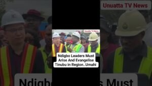 Ndigbo Leaders Must Arise And Evangelise Tinubu in Region..Umahi #fyp #news #nigeria Ndigbo Leaders Must Arise And Evangelise Tinubu in Region..Umahi #fyp #news #nigeria