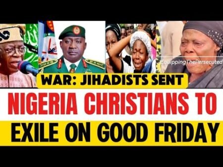 Breaking News: War In Nigeria Drives Christians To Exile On Good Friday – Okocha Happy Marcel