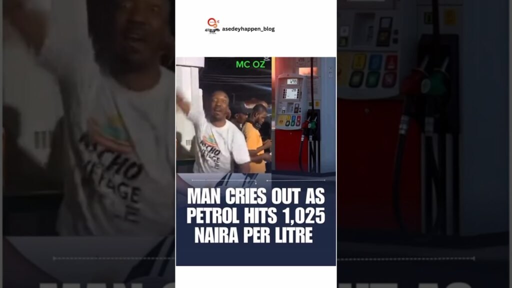 man cries out over fuel hike price in Nigeria #nigerianews #fuelcrisis #tinubu #politics