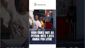 man cries out over fuel hike price in Nigeria #nigerianews #fuelcrisis #tinubu #politics